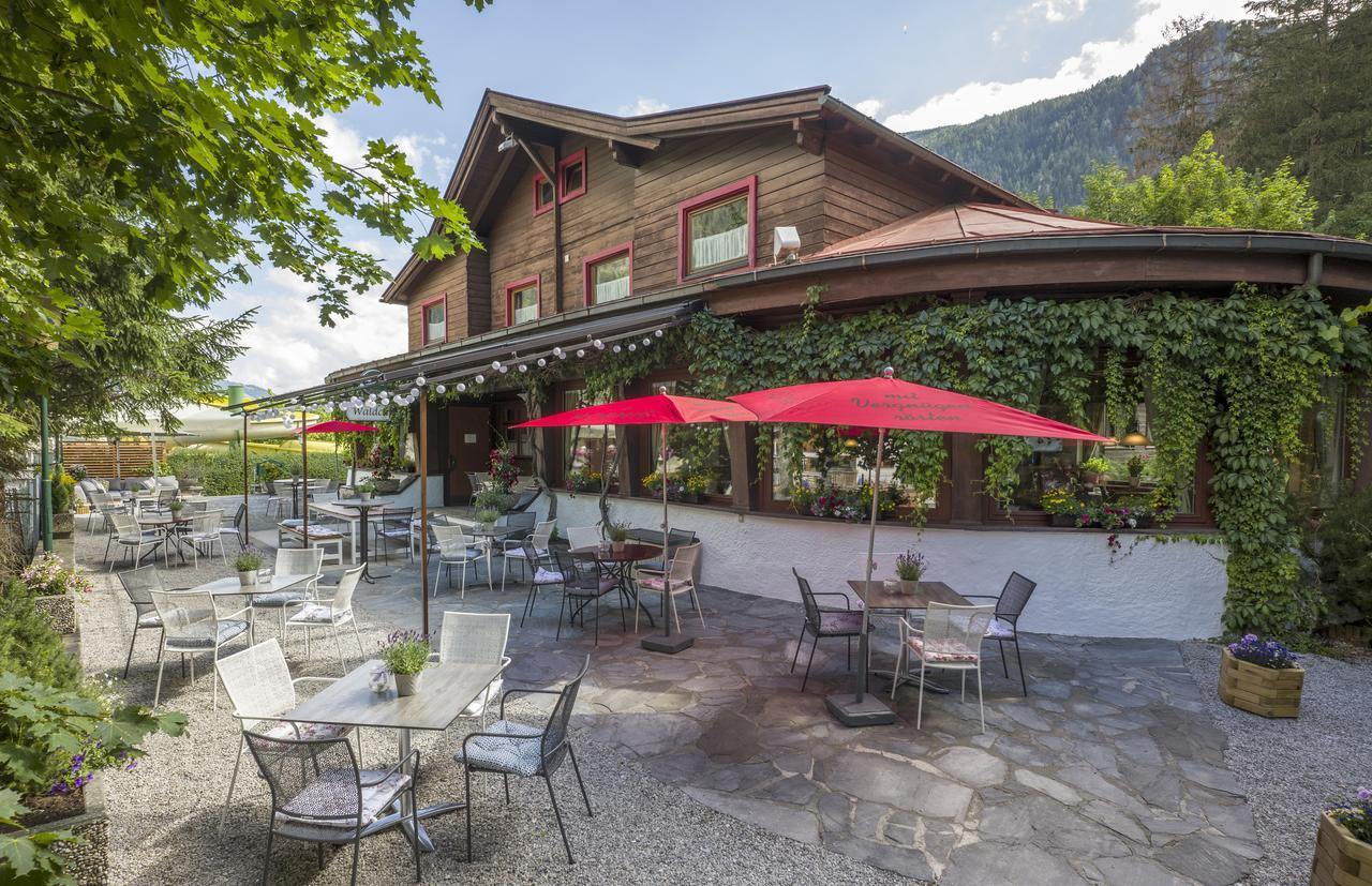 Gasthof Restaurant Waldcafé Mayrhofen Exterior foto