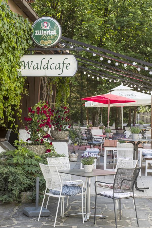 Gasthof Restaurant Waldcafé Mayrhofen Exterior foto